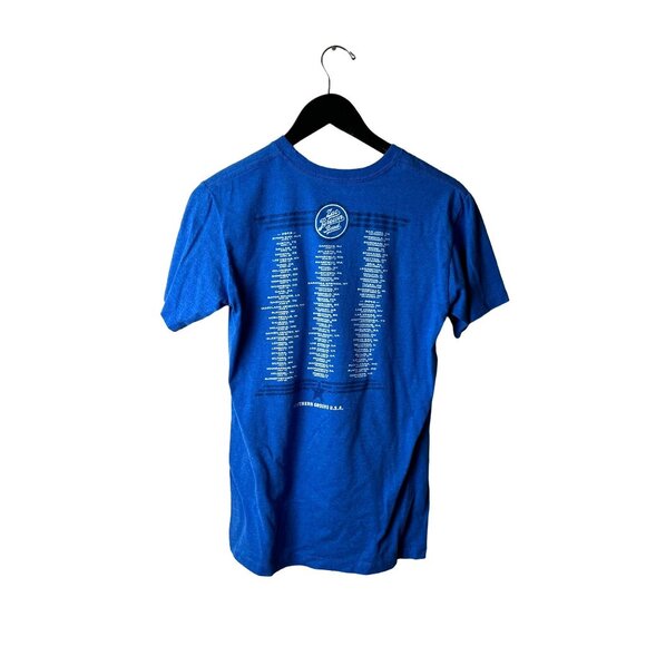 Zac Brown Band T Shirt Adult Blue Small S Graphic Tee Cotton Short Sleeve Solid - Picture 3 of 14